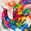 Colorful Bird Starla Michelle paint by number