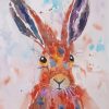 Cool Abstract Hare paint by number