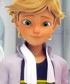 Cool Miraculous Adrien paint by number