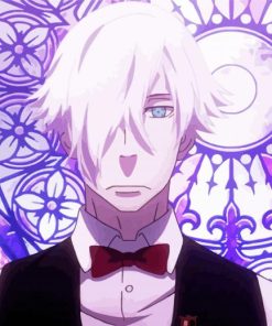 Decim Anime Character From Death Parade paint by number