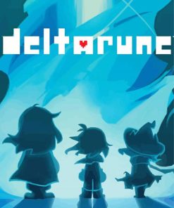 Deltarune Video Game paint by number