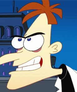 Doofenshmirtz Animation paint by number