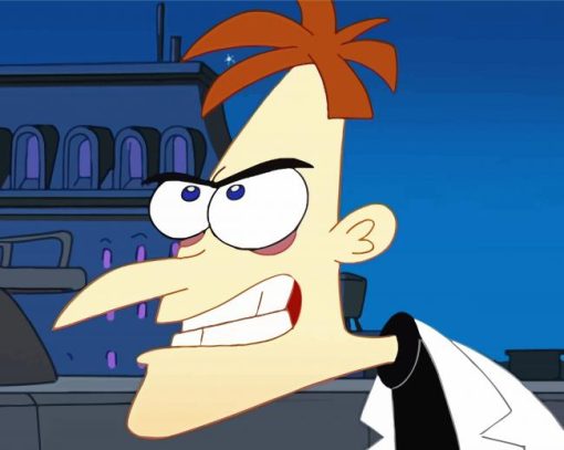 Doofenshmirtz Animation paint by number