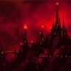 Fantasy Red Castle paint by number