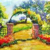 Garden Arch Art paint by number