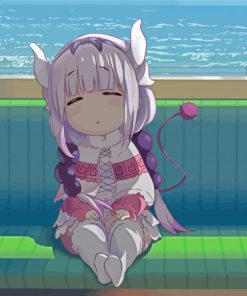 Kanna Kamui Anime paint by number