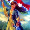 Kurdish Mother And Son paint by number