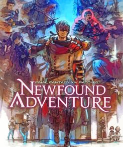 Newfound Adventure Final Fantasy XIV paint by number