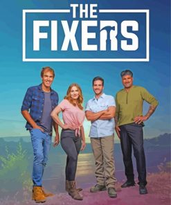 The Fixers Poster paint by number