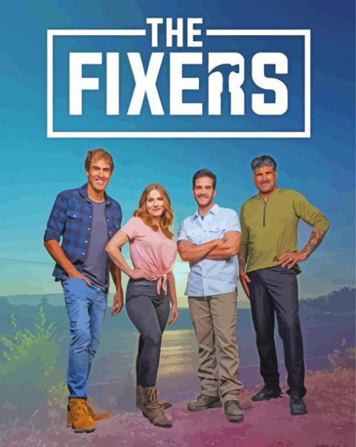 The Fixers Poster paint by number