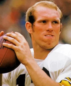 The American Football Player Terry Bradshaw paint by number