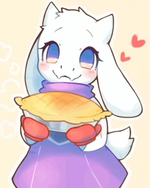 Toriel Undertale paint by number