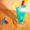 Tropical Blue Lady Cocktail paint by numpber