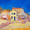 Van Gogh Yellow House paint by number