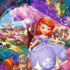 Aesthetic Princess Sofia paint by number