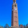 Bell Tower UNC paint by number