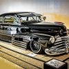 Black 48 Chevy Fleetline paint by number