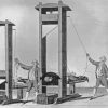 Black And White Guillotine Execution paint by number