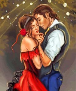 Caraval Couple Art paint by number