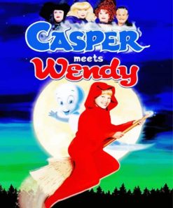 Casper Meets Wendy paint by number