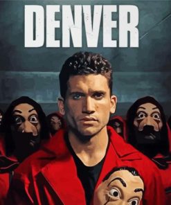 Denver Serie Character paint by number