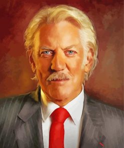 Donald Sutherland Art paint by number