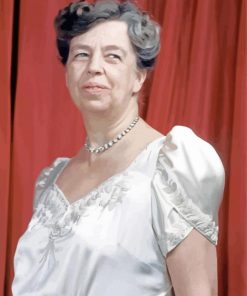 Eleanor Roosevelt paint by number