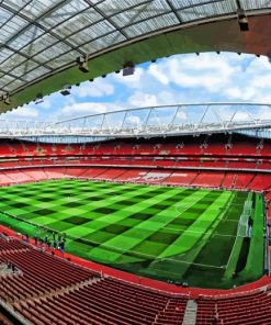 Emirates Stadium England paint by number