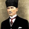 Former President Mustafa Kemel Ataturk paint by number