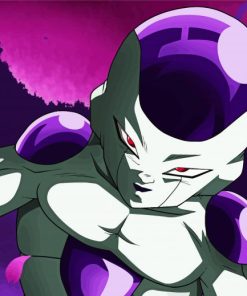 Frieza Dragon Ball paint by number