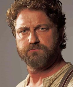 Gerard Butler Movie Cast paint by number