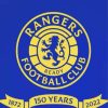 Glasgow Rangers Football Club paint by number