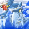 Golduck Pokemon Anime paint by number