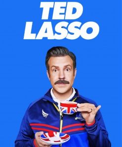 Jason Sudeikis Ted Lasso Poster paint by number