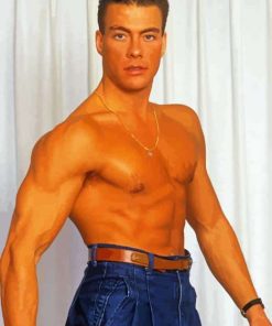 Jean Claude Actor paint by number