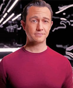 Joseph Gordon Levitt Filmmaker paint by number