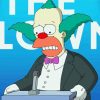 Krusty Clown Paint By Number