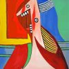 Laughing Lady By Picasso paint by number