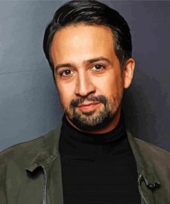 Lin Manuel Miranda American Actor paint by number