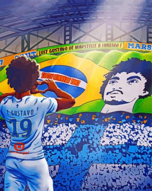 Luiz Gustavo Art paint by number