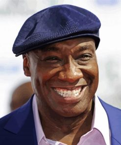 Michael Clarke Duncan Smiling paint by number