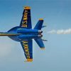 Navy Blue Angels paint by number