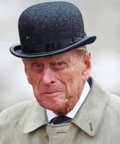 Old Prince Philip paint by number