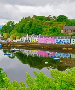 Portree Skye paint by number