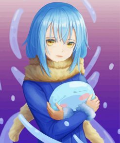 Rimuru The Time I Got Reincarnated As A Slime paint by number