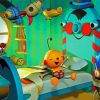 Rolie Polie Olie Character paint by number