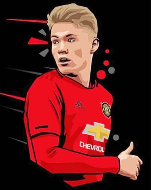 Scott Mctominay Art paint by number