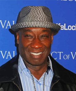 The American Actor Michael Clarke Duncan paint by number