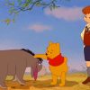 Winnie The Pooh Christopher Robin And Eeyore paint by number