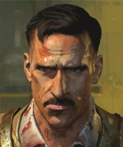 Call Of Duty Edward Richtofen paint by number